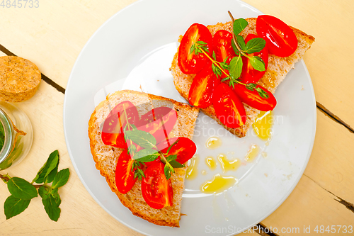 Image of Italian tomato bruschetta
