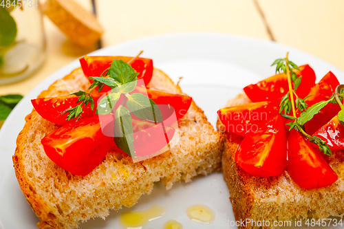 Image of Italian tomato bruschetta
