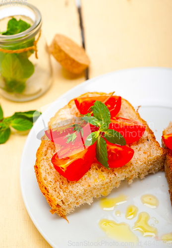 Image of Italian tomato bruschetta