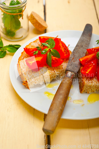Image of Italian tomato bruschetta
