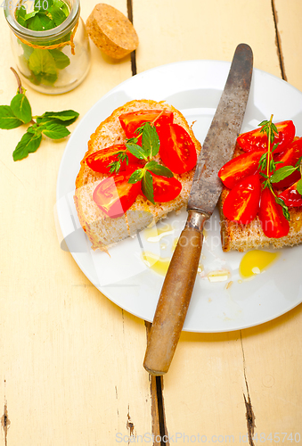 Image of Italian tomato bruschetta