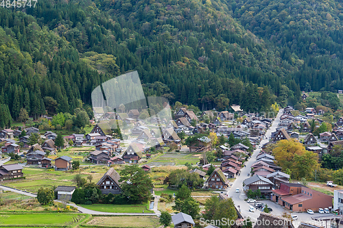 Image of Sunset of shirakawago