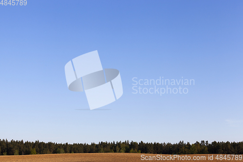 Image of landscape with blue sky