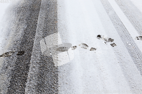 Image of Traces on the snow