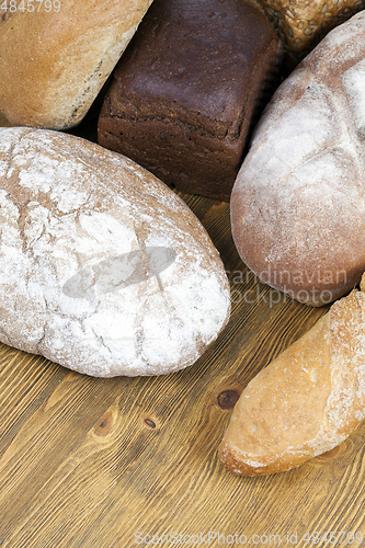Image of Different fresh bread