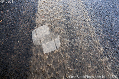 Image of dirty snow and slush