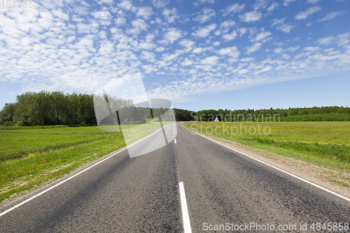 Image of narrow road