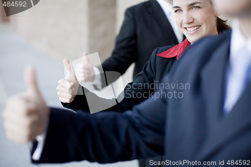 Image of Business Thumbs-up