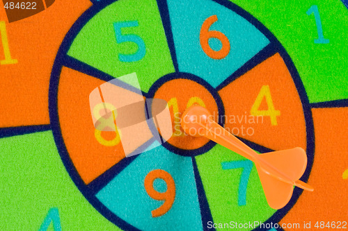 Image of Toy dart board