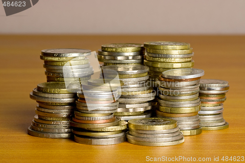 Image of Stacks of coins