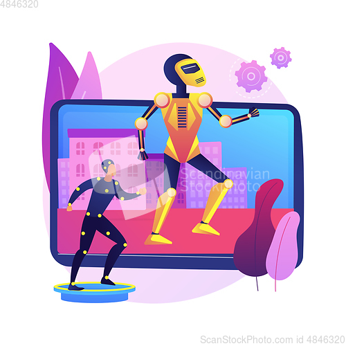 Image of Special effects design abstract concept vector illustration.