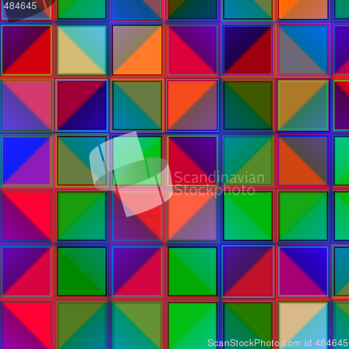 Image of Neon Squares