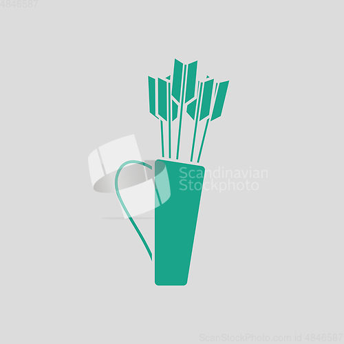 Image of Quiver with arrows icon