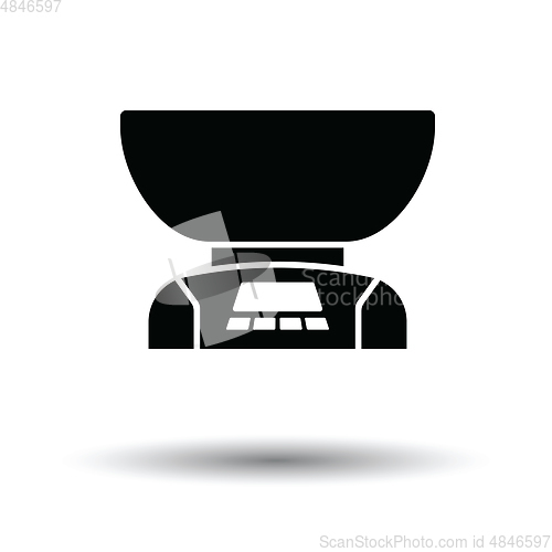 Image of Kitchen electric scales icon