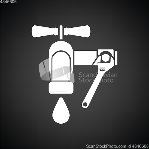 Image of Icon of wrench and faucet