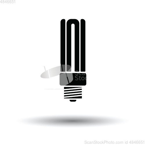 Image of Energy saving light bulb icon