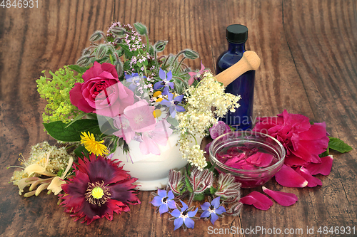 Image of Natural Healing Herbs for Aromatherapy Remedies 