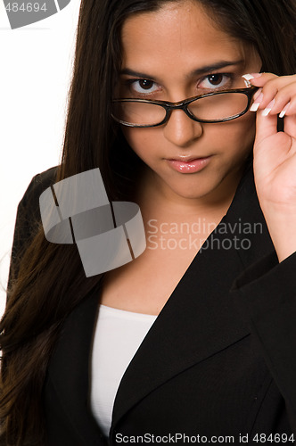 Image of Business woman in glasses