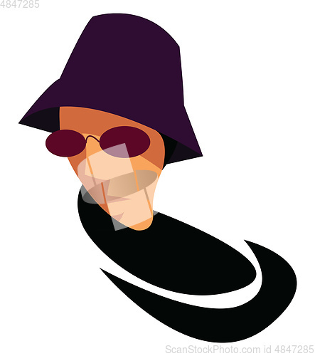 Image of Sun hat vector or color illustration