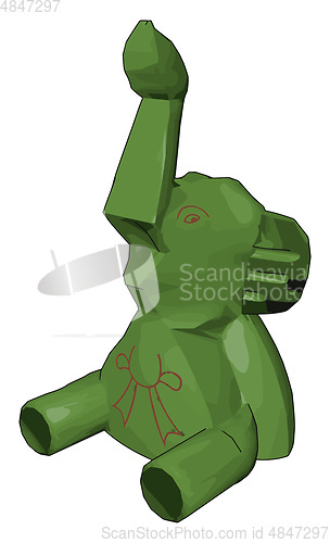 Image of A toy object vector or color illustration