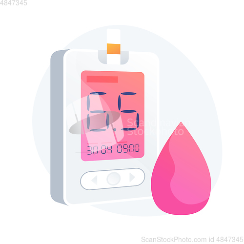 Image of Diabetes mellitus vector concept metaphor