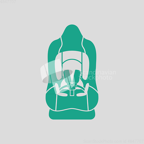 Image of Baby car seat icon