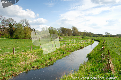 Image of Pasture with trench