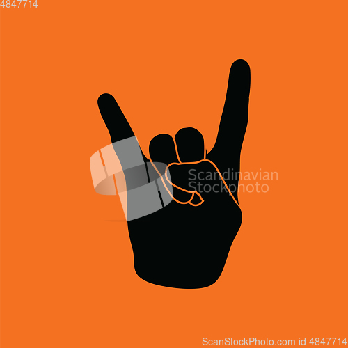 Image of Rock hand icon