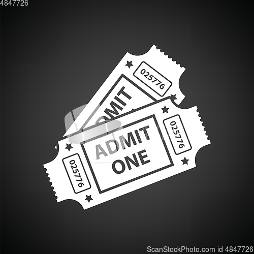 Image of Cinema tickets icon