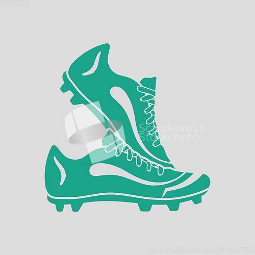 Image of Pair soccer of boots  icon