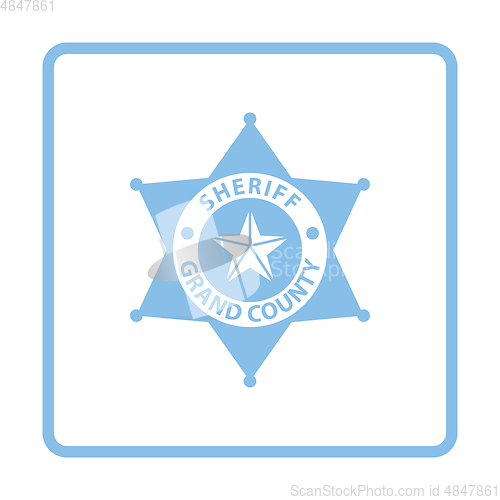 Image of Sheriff badge icon