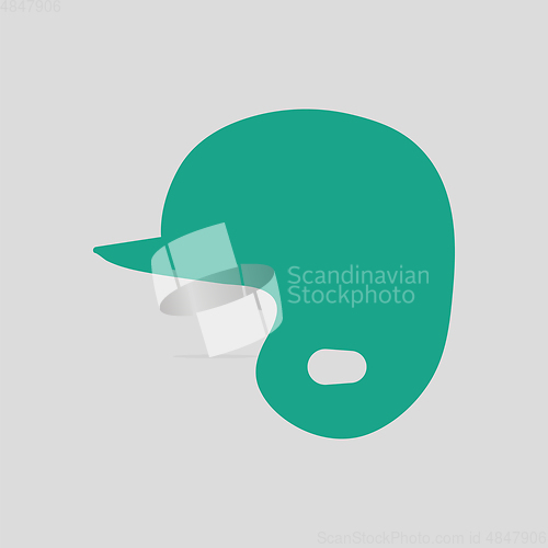 Image of Baseball helmet icon