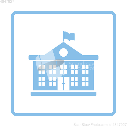 Image of School building icon