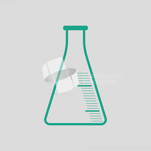 Image of Icon of chemistry cone flask