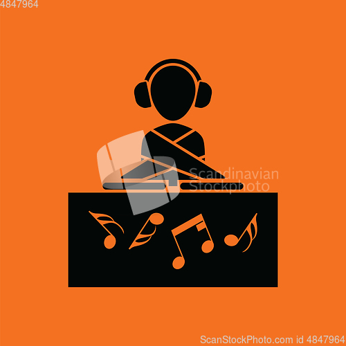 Image of Night club DJ icon