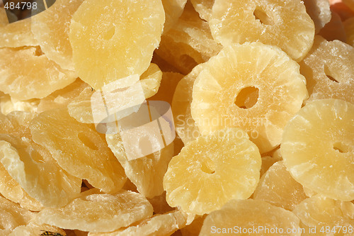 Image of Dried ananas slices