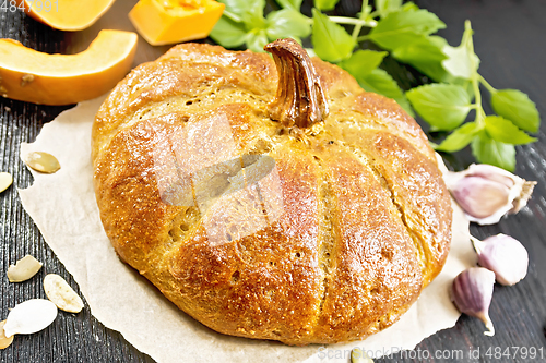 Image of Bread pumpkin on paper