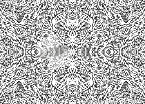 Image of Abstract concentric outline pattern
