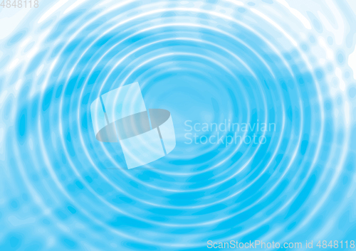 Image of Abstract concentric water ripples background