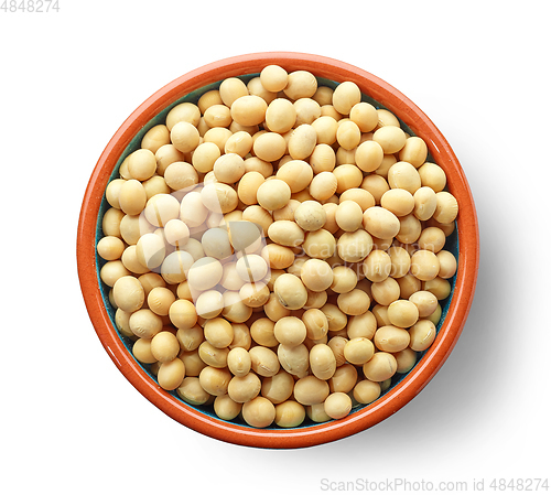 Image of bowl of soy beans