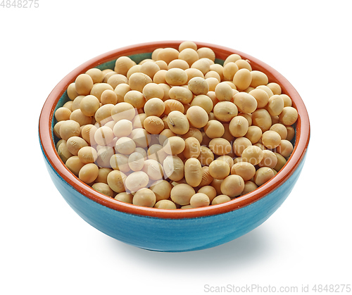 Image of bowl of soy beans