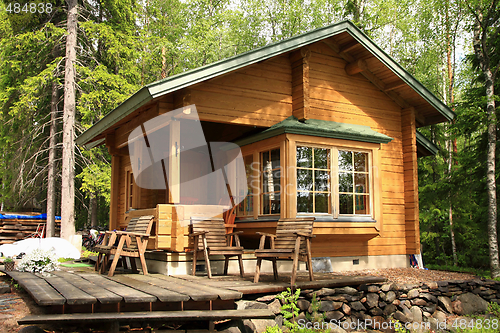 Image of Wooden cabin