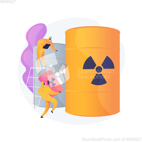 Image of Toxic waste vector concept metaphor