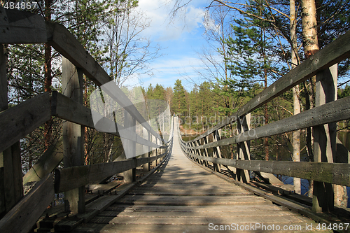 Image of Suspended bridge