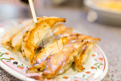 Image of Meat dumpling in chinese restaurant