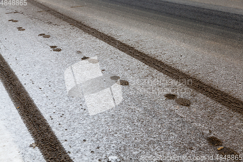 Image of Traces on the snow