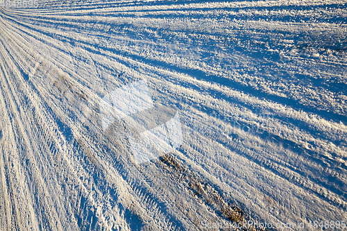 Image of Road under the snow