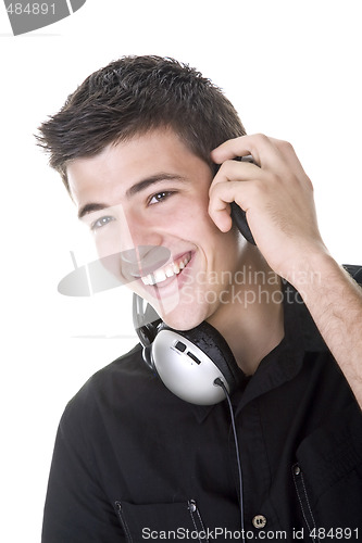 Image of Listening to Music