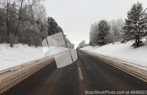 Image of Road in winter