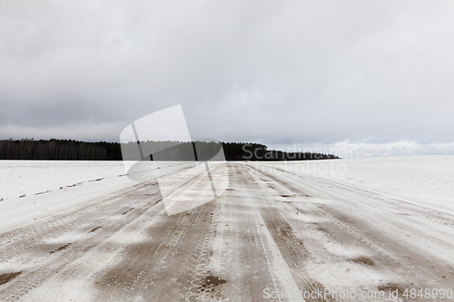 Image of Road in winter